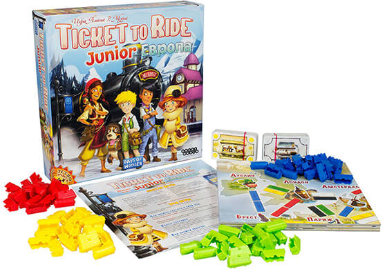 Ticket to Ride Junior: Європа