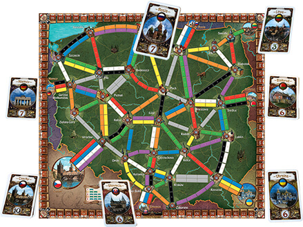 Настольная игра Ticket to Ride: Poland