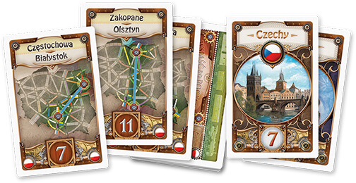 Настольная игра Ticket to Ride: Poland