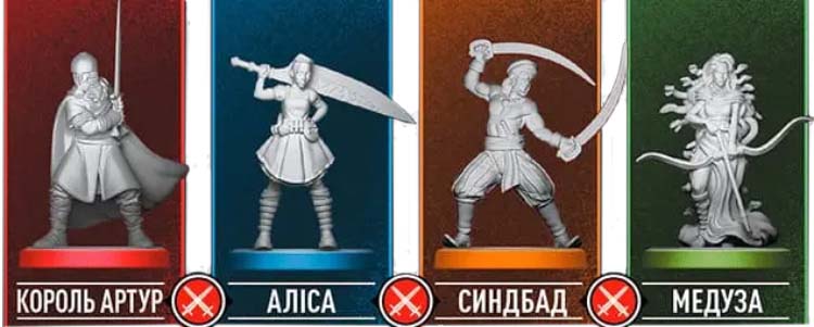 Купить настольную игру Unmatched: Битва легенд — Частина перша